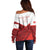 Custom Canada Rugby 2024 Off Shoulder Sweater Go Canada Simple Style LT05 - Wonder Print Shop