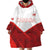 Custom Canada Rugby 2024 Wearable Blanket Hoodie Go Canada Simple Style