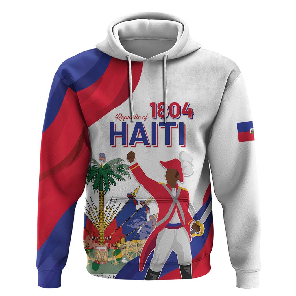 Personalised Haiti 221st Anniversary Independence Day Hoodie LT05 - Wonder Print Shop