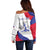 Personalised Haiti 221st Anniversary Independence Day Off Shoulder Sweater