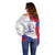 Personalised Haiti 221st Anniversary Independence Day Off Shoulder Sweater