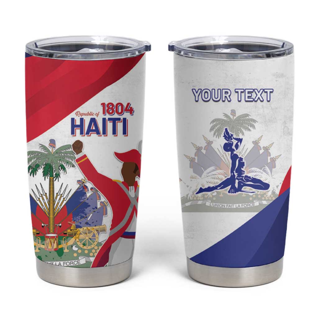 Personalised Haiti 221st Anniversary Independence Day Tumbler Cup LT05 - Wonder Print Shop