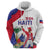 Personalised Haiti 221st Anniversary Independence Day Zip Hoodie LT05 - Wonder Print Shop