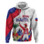 Personalised Haiti 221st Anniversary Independence Day Zip Hoodie LT05 - Wonder Print Shop