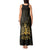 Haiti 1804 Tank Maxi Dress Polynesian Gold Neg Maron LT05 - Wonder Print Shop