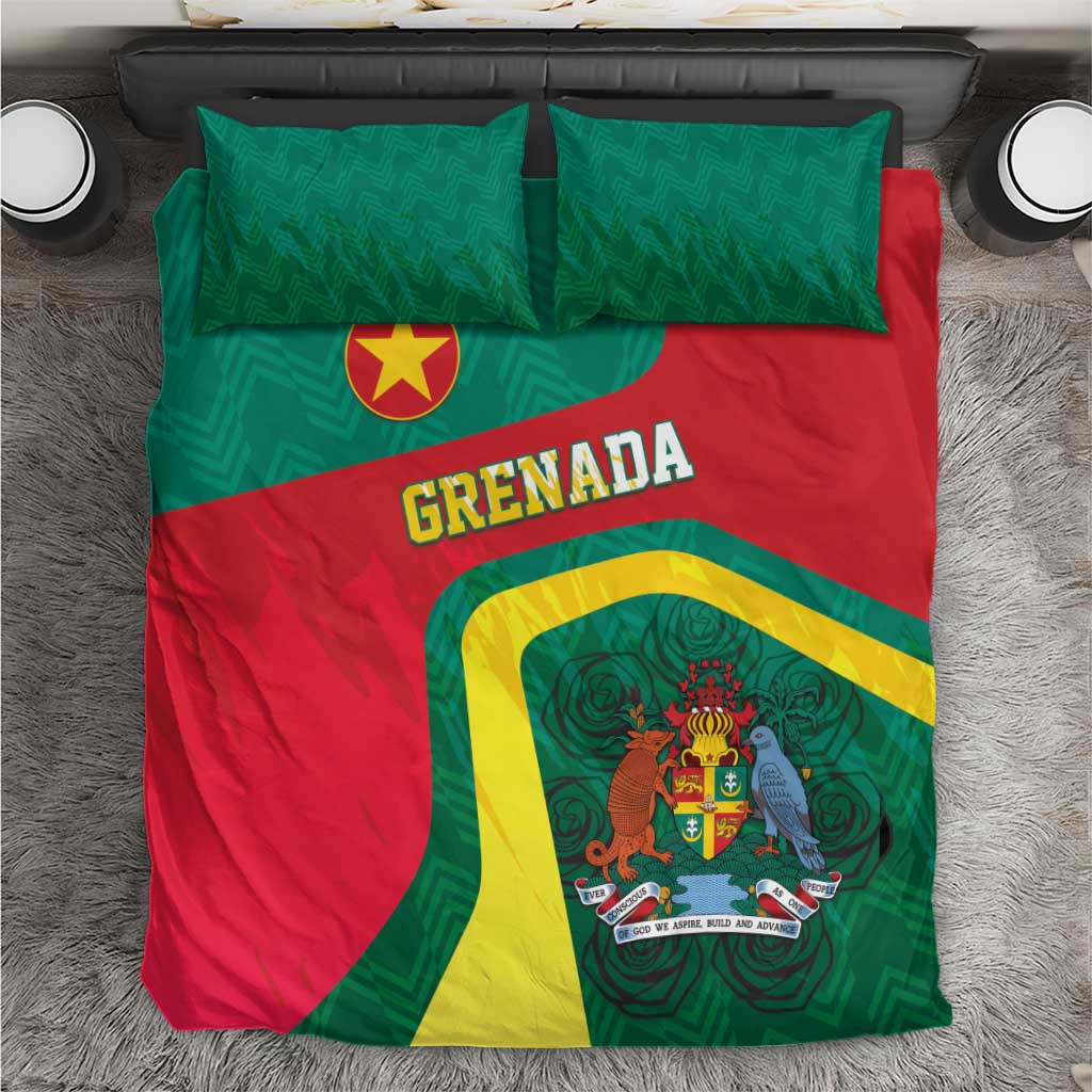 Grenada Bedding Set Coat Of Arms Unique Style