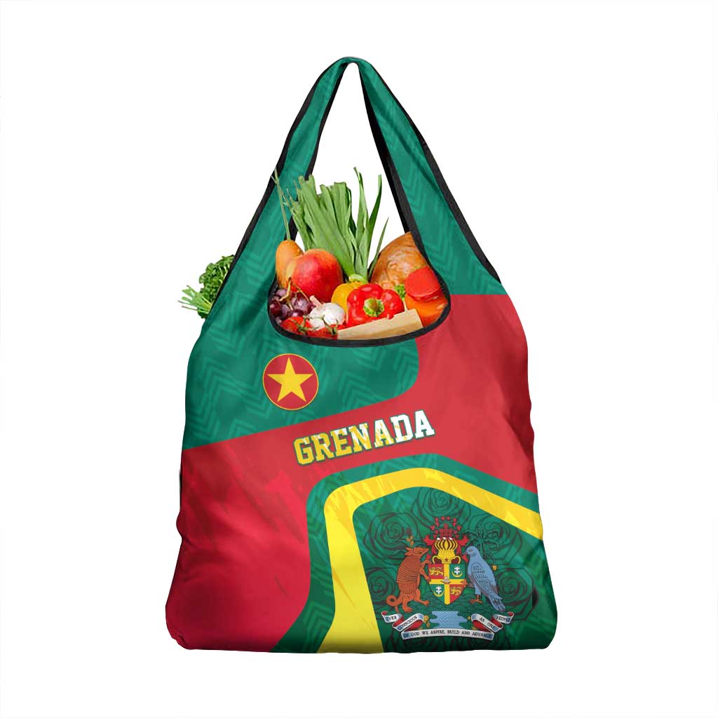 Grenada Grocery Bag Coat Of Arms Unique Style