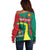 Personalised Grenada Off Shoulder Sweater Coat Of Arms Unique Style