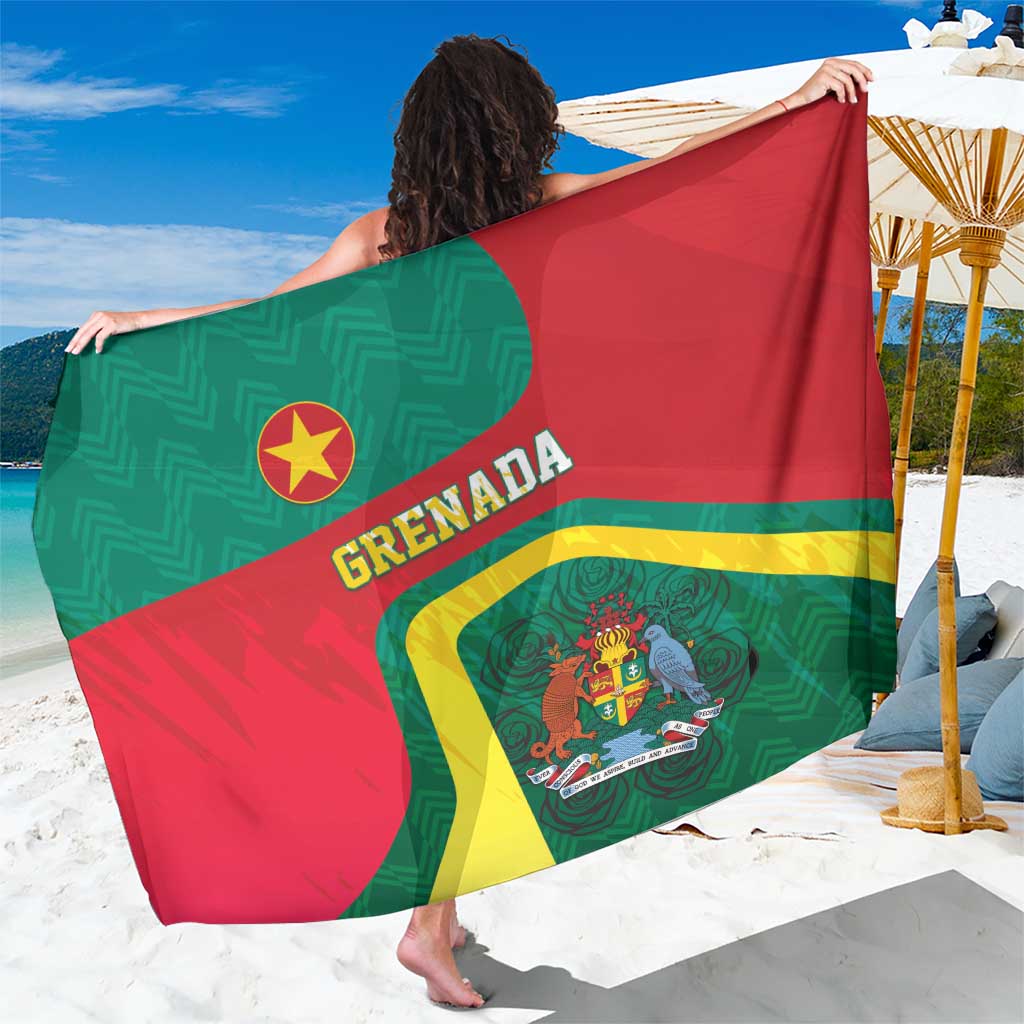 Grenada Sarong Coat Of Arms Unique Style