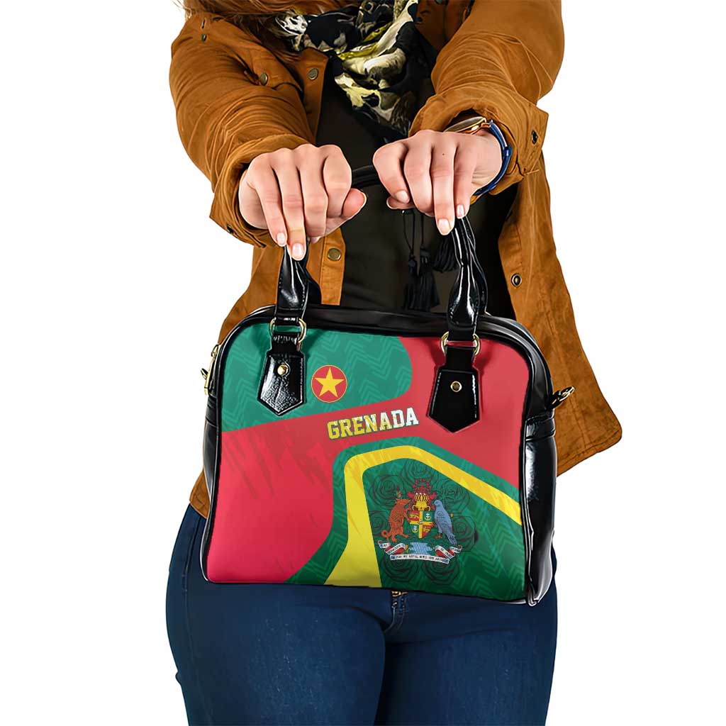 Grenada Shoulder Handbag Coat Of Arms Unique Style