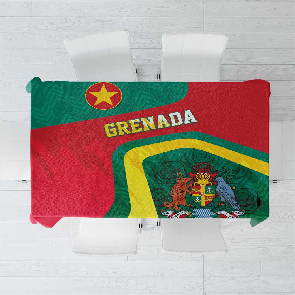 Grenada Tablecloth Coat Of Arms Unique Style