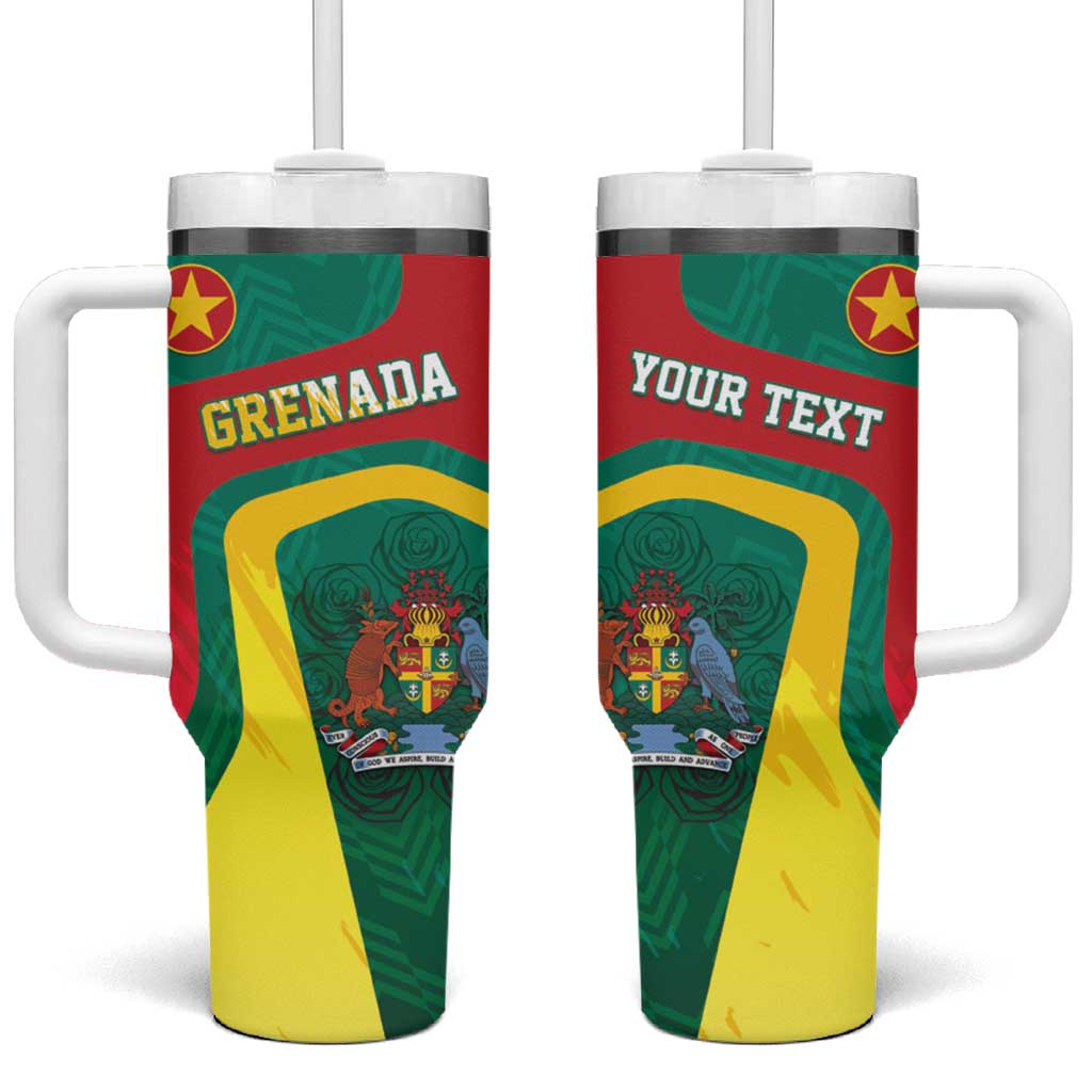 Personalised Grenada Tumbler With Handle Coat Of Arms Unique Style