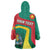 Personalised Grenada Wearable Blanket Hoodie Coat Of Arms Unique Style