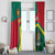 Grenada Window Curtain Coat Of Arms Unique Style