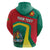 Personalised Grenada Zip Hoodie Coat Of Arms Unique Style