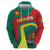 Personalised Grenada Zip Hoodie Coat Of Arms Unique Style