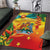 Grenada Area Rug Gwenad Flag With Heliconia Lobster Claws