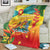 Grenada Blanket Gwenad Flag With Heliconia Lobster Claws