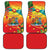 Grenada Car Mats Gwenad Flag With Heliconia Lobster Claws