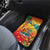 Grenada Car Mats Gwenad Flag With Heliconia Lobster Claws