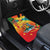 Grenada Car Mats Gwenad Flag With Heliconia Lobster Claws