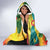 Grenada Hooded Blanket Gwenad Flag With Heliconia Lobster Claws