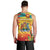 Grenada Men Tank Top Gwenad Flag With Heliconia Lobster Claws