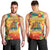 Grenada Men Tank Top Gwenad Flag With Heliconia Lobster Claws