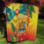 Grenada Quilt Gwenad Flag With Heliconia Lobster Claws