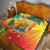 Grenada Quilt Gwenad Flag With Heliconia Lobster Claws