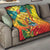 Grenada Quilt Gwenad Flag With Heliconia Lobster Claws