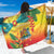 Grenada Sarong Gwenad Flag With Heliconia Lobster Claws