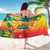 Grenada Sarong Gwenad Flag With Heliconia Lobster Claws