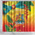 Grenada Shower Curtain Gwenad Flag With Heliconia Lobster Claws