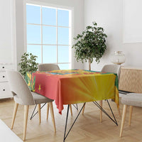 Grenada Tablecloth Gwenad Flag With Heliconia Lobster Claws