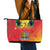 Happy 51st Independence Day Grenada Leather Tote Bag One People One Journey One Future