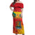 Happy 51st Independence Day Grenada Off Shoulder Maxi Dress One People One Journey One Future