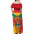 Happy 51st Independence Day Grenada Off Shoulder Maxi Dress One People One Journey One Future