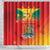 Happy 51st Independence Day Grenada Shower Curtain One People One Journey One Future