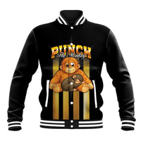 Punch The Monkey Baseball Jacket Team Punch Monkey