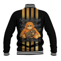 Punch The Monkey Baseball Jacket Team Punch Monkey