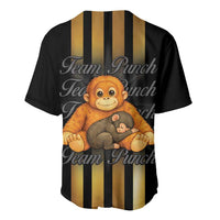 Punch The Monkey Baseball Jersey Team Punch Monkey