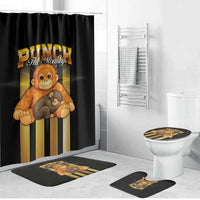 Punch The Monkey Bathroom Set Team Punch Monkey