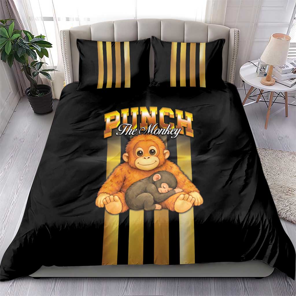 Punch The Monkey Bedding Set Team Punch Monkey