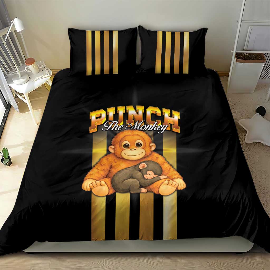 Punch The Monkey Bedding Set Team Punch Monkey