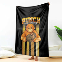 Punch The Monkey Blanket Team Punch Monkey