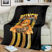Punch The Monkey Blanket Team Punch Monkey