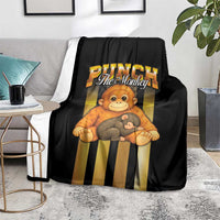 Punch The Monkey Blanket Team Punch Monkey