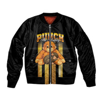Punch The Monkey Bomber Jacket Team Punch Monkey