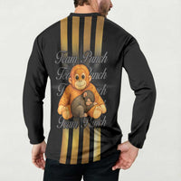 Punch The Monkey Button Sweatshirt Team Punch Monkey